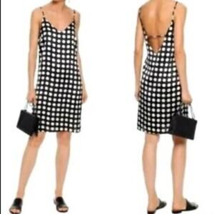 Walter Baker Black and White Polka Dot Dress